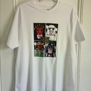Cow Wars Graphic White T-Shirt